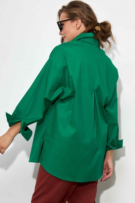 Рубашка SOVA 11078 зеленый размер 50-62 #5