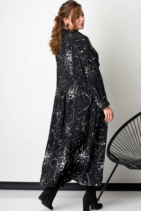 Платье SOVA 11148 черный размер 52-58 #5