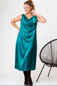 Вечернее платье SOVA 11046 бирюза #1