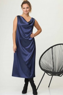 Вечернее платье SOVA 11046 синий #1