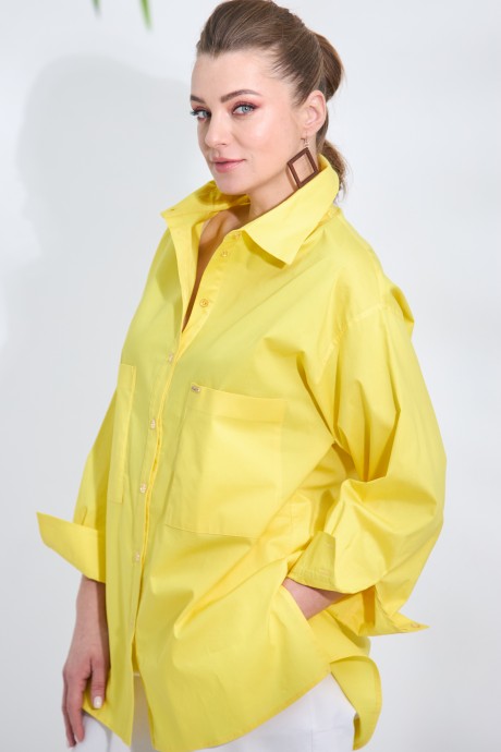 Рубашка SOVA 11078 желтый размер 50-62 #1
