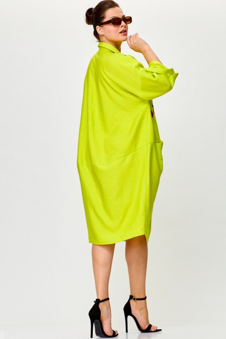 Платье SOVA 11181 лимон размер 54-58 #5