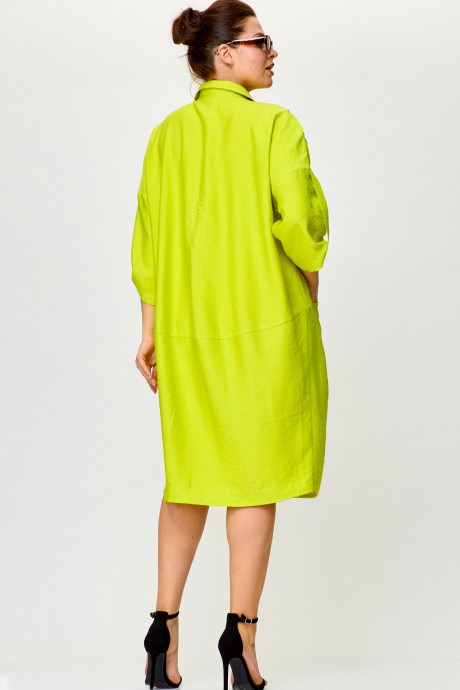Платье SOVA 11181 лимон размер 54-58 #6