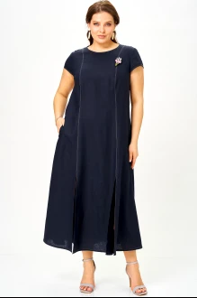 Платье SOVA 11322 темно-синий