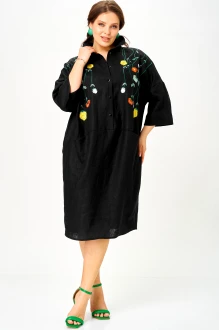 Платье SOVA 11318 черный