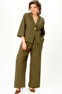 Брючный костюм SOVA 11333 хаки