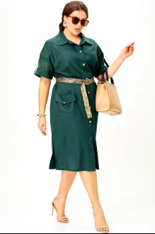 Платье SOVA 11319 бирюзовое