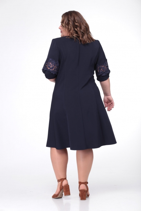 Вечернее платье Belinga 1002 темно-синий размер 56-62 #3