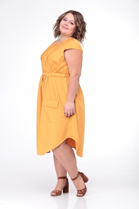 Платье Belinga 1011 желтый размер 56-60 #1