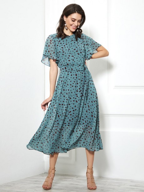 Платье ---- 1948 бирюза размер 42-52 #1