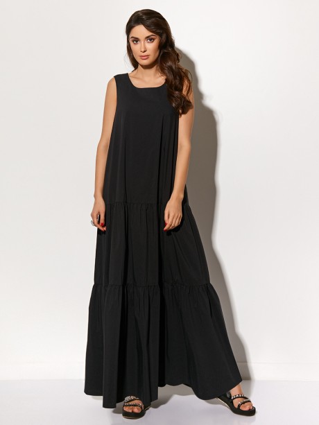 Платье ---- 2097 черный размер 42-48 #1