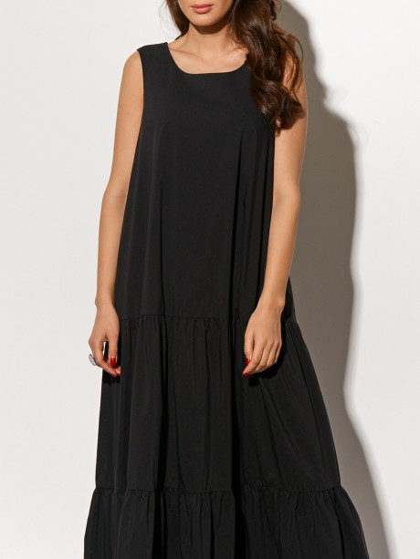Платье ---- 2097 черный размер 42-48 #5