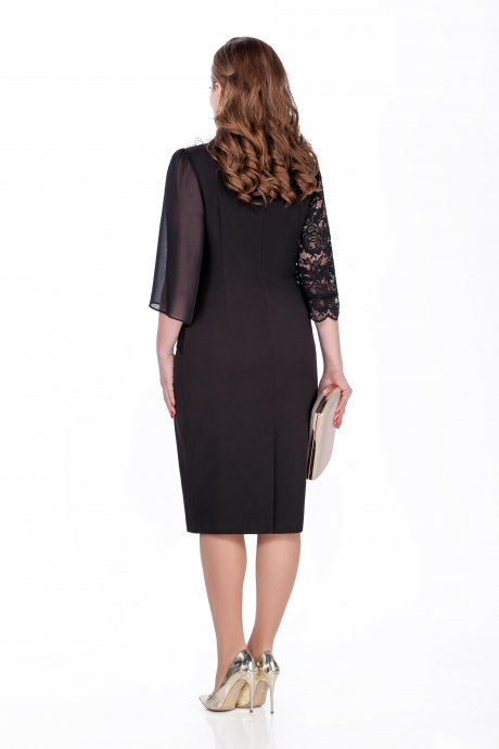 Вечернее платье TEZA 236 чёрный размер 46-56 #2