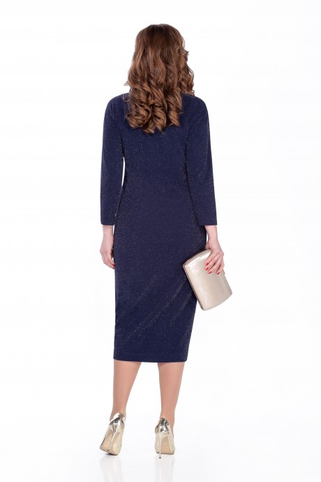 Вечернее платье TEZA 270 тёмно-синий размер 50-60 #2