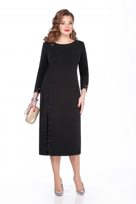 Вечернее платье TEZA 273 чёрный размер 50-60 #1