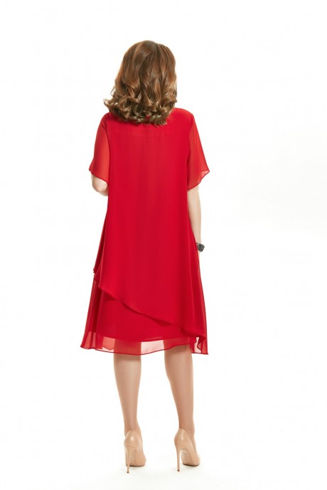 Вечернее платье TEZA 1241 красный размер 50-60 #2