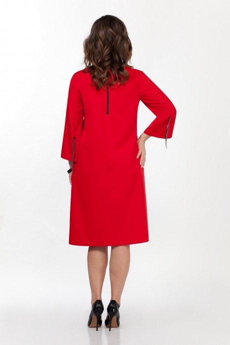 Вечернее платье TEZA 1836 красный размер 48-64 #2