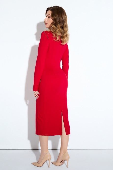 Вечернее платье TEZA 4187 красный размер 42-58 #6