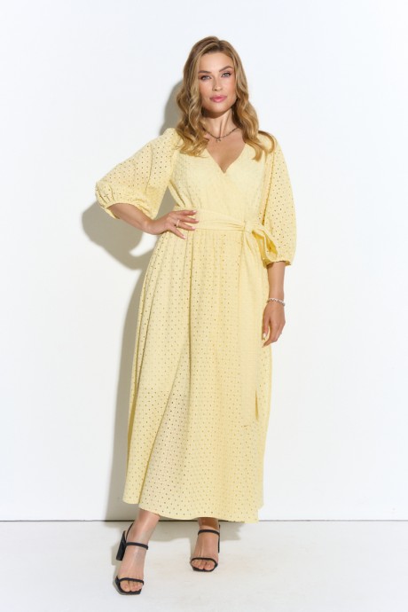 Платье TEZA 4361 желтый размер 42-58 #1