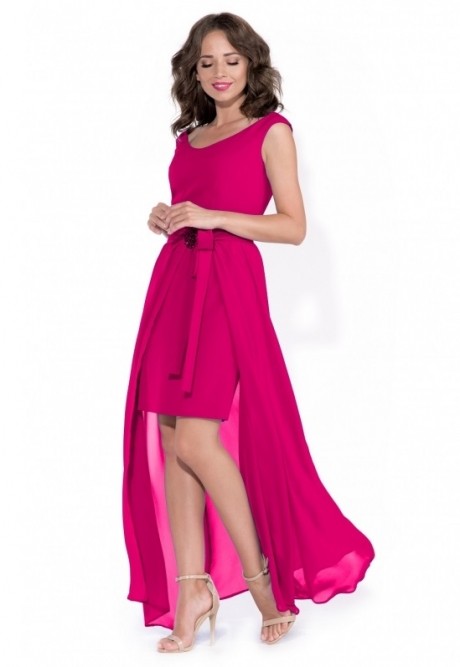 Вечернее платье Rylko Fashion FIRI малиновый размер 46-52 #1