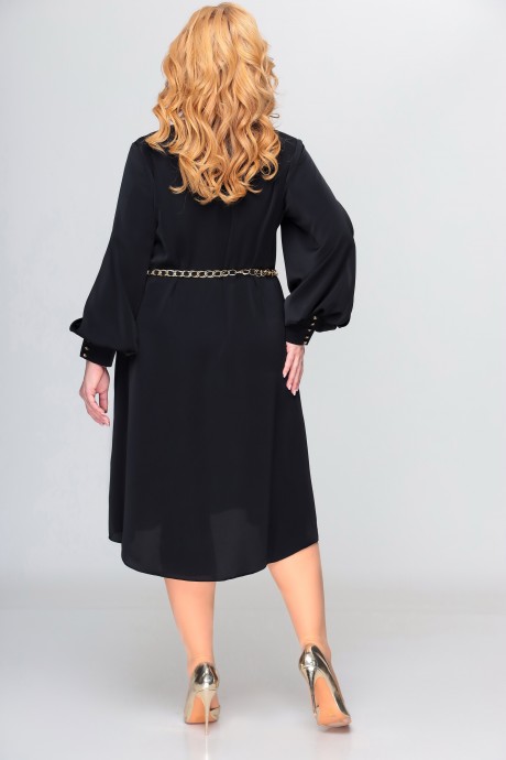 Вечернее платье Swallow 417 черный размер 52-62 #6
