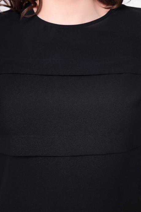 Блузка Swallow 534 Черный размер 48-58 #3