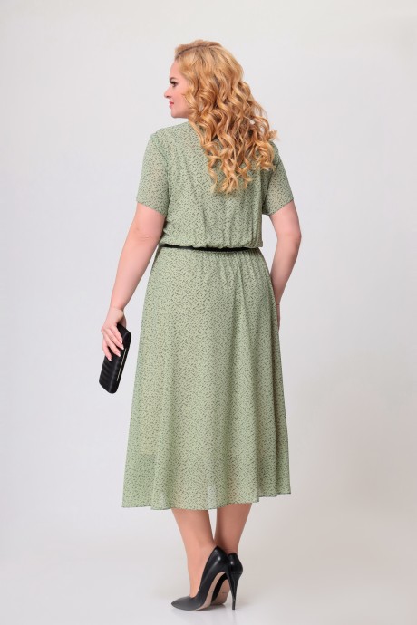 Платье Swallow 549 “Зелёный чай” размер 48-58 #6