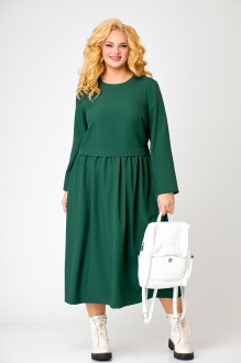 Платье Swallow 619 Тёмно-зеленый #1
