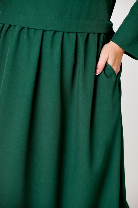 Платье Swallow 619 Тёмно-зеленый размер 52-60 #6