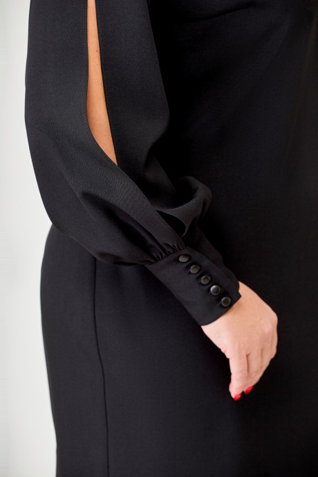 Вечернее платье Swallow 627 черный размер 52-62 #7