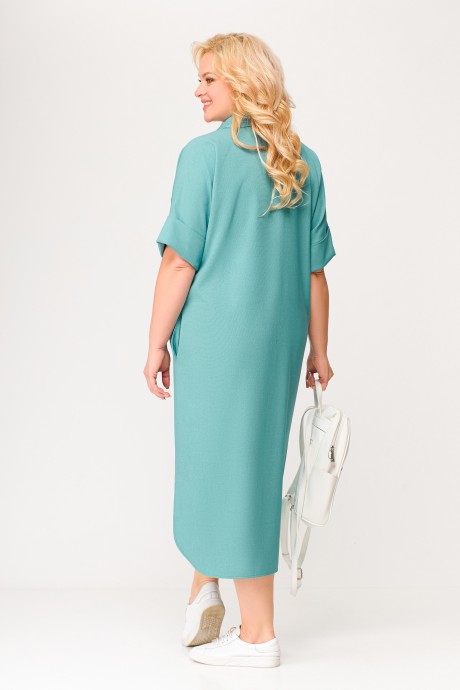 Платье Swallow 496.2 мята размер 52-68 #6