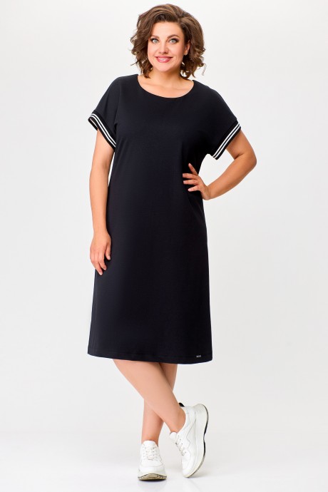 Платье Swallow 678 чёрный размер 50-60 #1