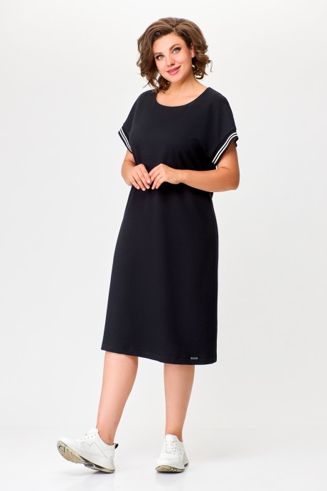 Платье Swallow 678 чёрный размер 50-60 #2