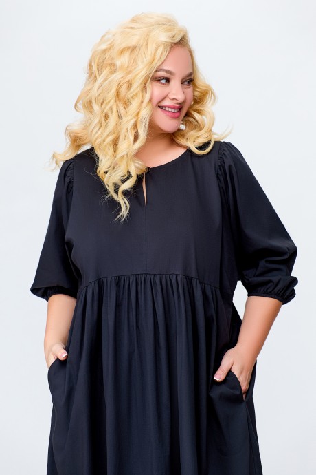 Платье Swallow 675.1 чёрный размер 52-62 #5
