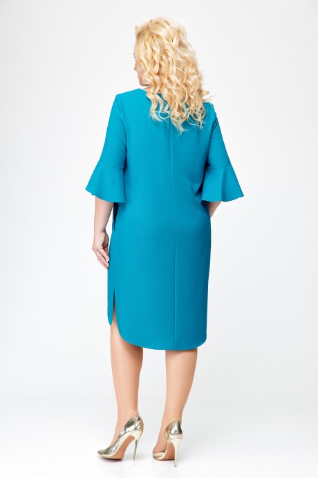 Платье Swallow 680.1 голубой размер 52-62 #7