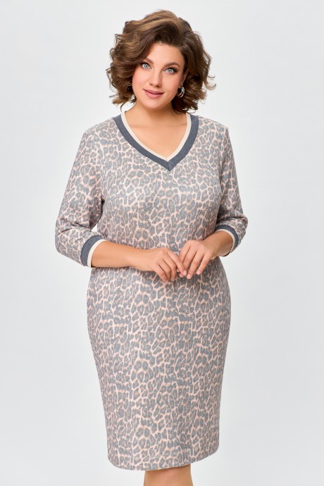 Платье Swallow 686.2 леопард размер 48-60 #3