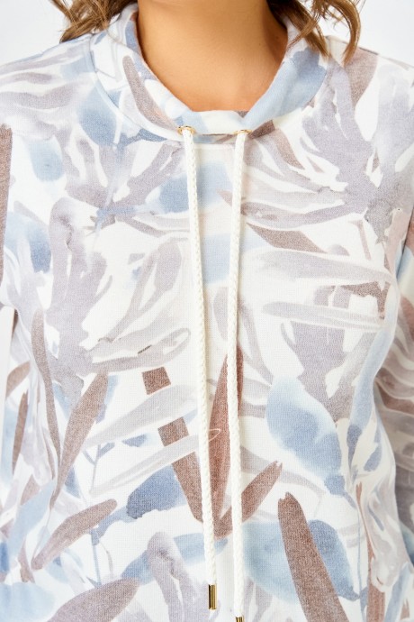 Худи Swallow 883 .1 Молочный, принт размер 50-60 #4