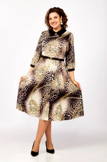 Платье Swallow 804 .2 Леопардовый принт