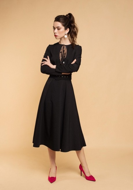 Вечернее платье MUA 28-033 черный размер 42-46 #2