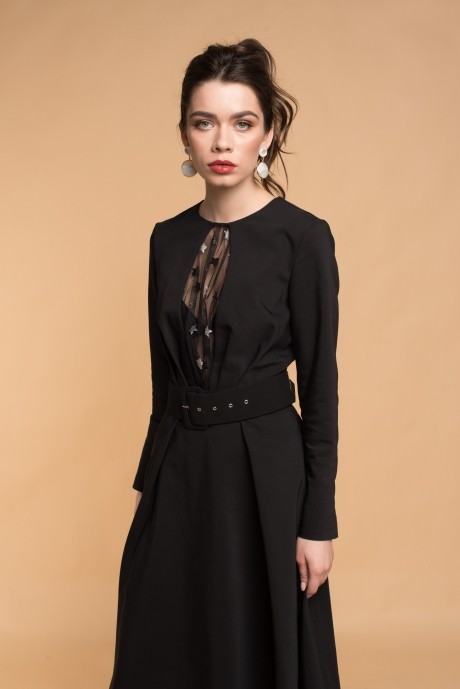 Вечернее платье MUA 28-033 черный размер 42-46 #5