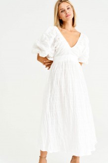 Платье MUA 37-073 белый #1