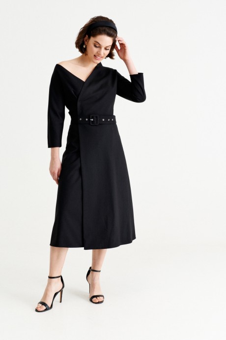Платье MUA 40-073 черный размер 42-46 #3