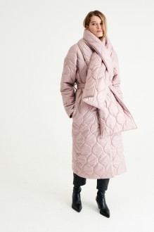 Пальто MUA 43-113 розовый #1