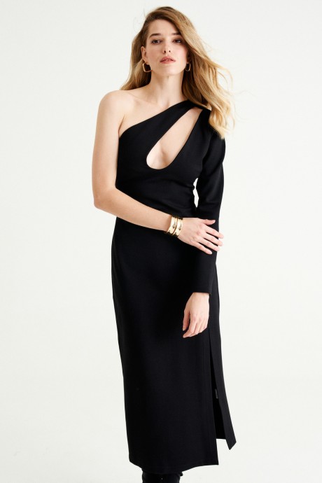 Вечернее платье MUA 43-043 черный размер 42-46 #4