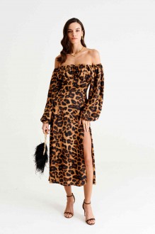 Платье MUA 43-223 леопард #1