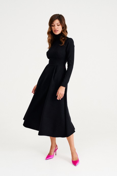 Платье MUA 45-433 черный размер 42-46 #2