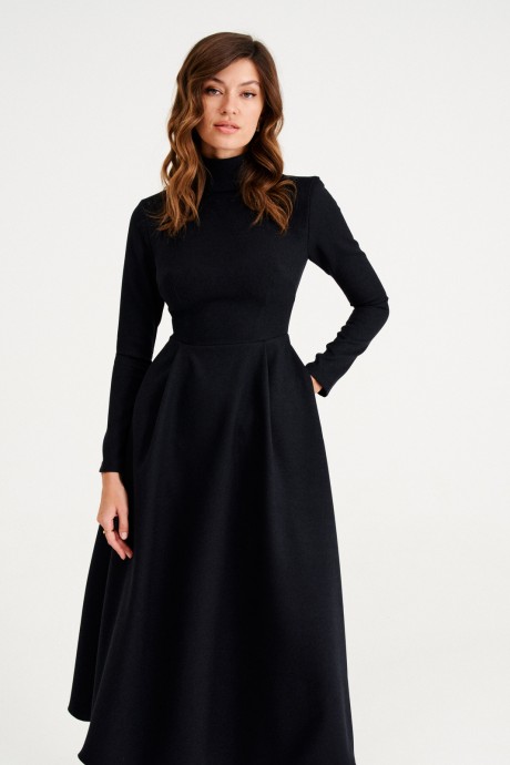 Платье MUA 45-433 черный размер 42-46 #4