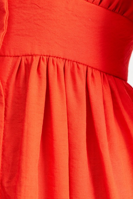 Платье MUA 46-153 оранжевый размер 42-46 #4