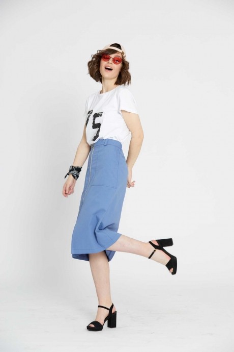 ELLETTO LIFE 5058 белый/голубой #3