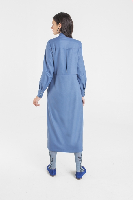 Платье ELLETTO LIFE 1723 синий размер 44-48 #3